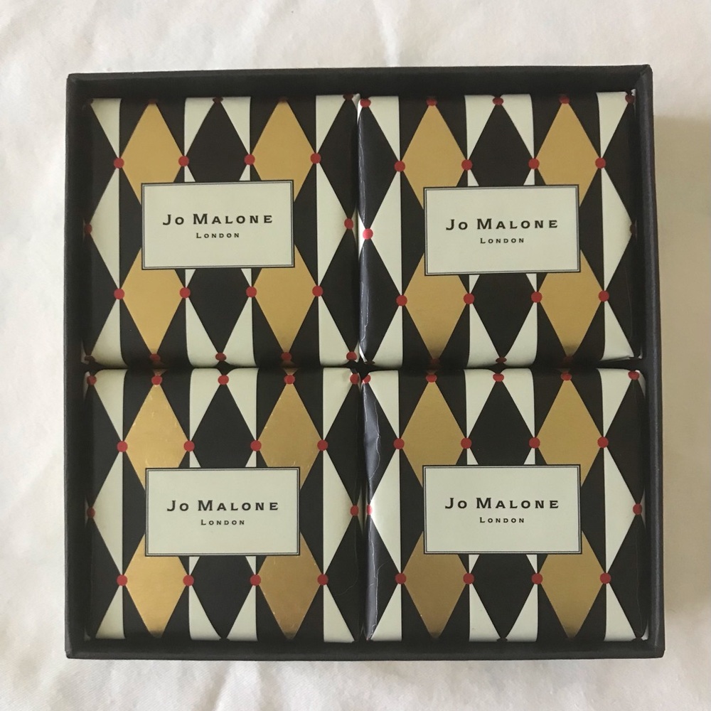 Jo Malone London Christmas Miniature Soap Collection limited edition x4 BNIB New